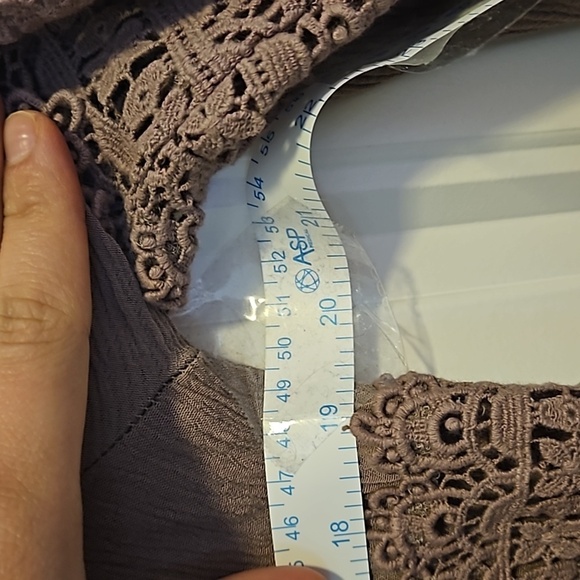 Brown Peasant Top Size L - Picture 4 of 5